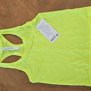 lululemon athletica Swiftly Tech Rb Neon Yellow Tank Top